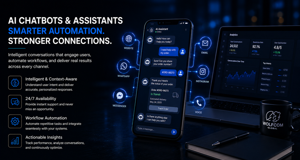 Ai Chatbots & Assistants – WOLFCOM
